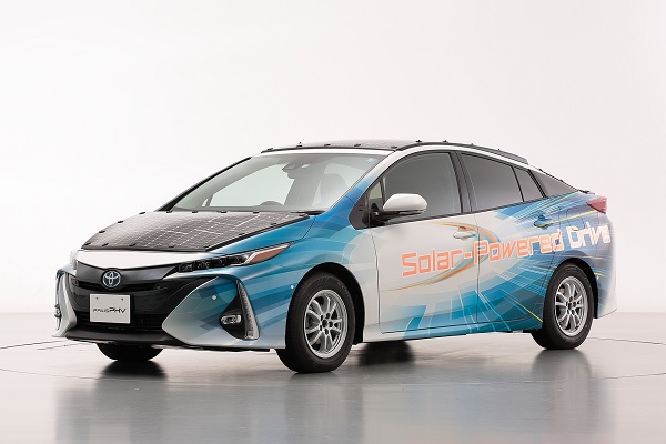 Toyota Prius panneaux solaires