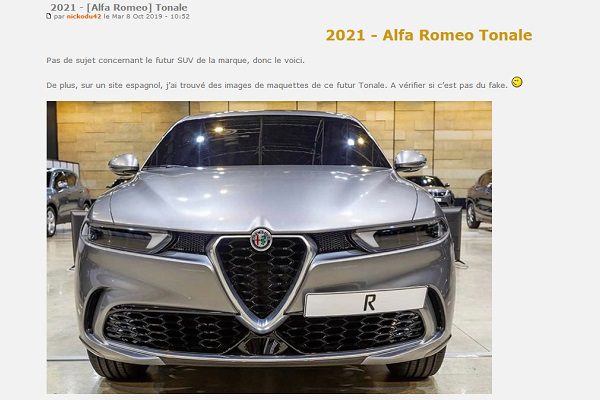 Alfa-Romeo Tonale : le petit SUV qui doit (encore) relancer le constructeur italien !