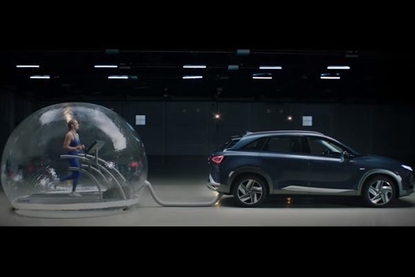 [Vidéo] Quand le Hyundai Nexo purifie l’air pour une séance de sport !