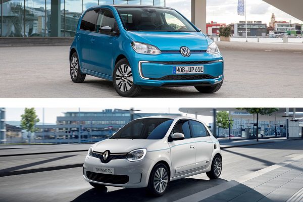 Renault Twingo Z.E, Volkswagen e-Up 2.0 : le comparatif complet