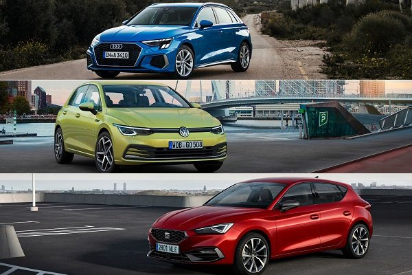 Audi A3, Seat Leon, Volkswagen Golf : on vous donne tous les prix de ces « clones » du groupe VAG